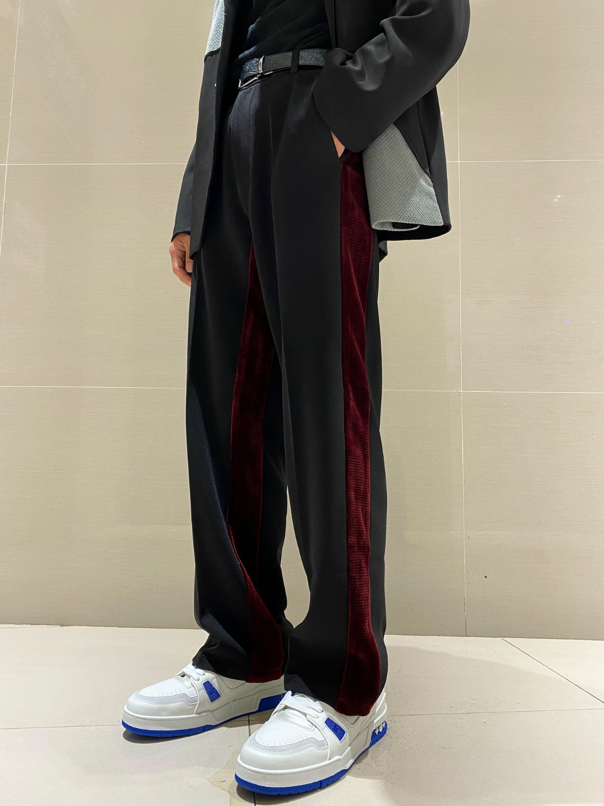 Casual Pants Loose Straight Leg Wide-Leg Pants