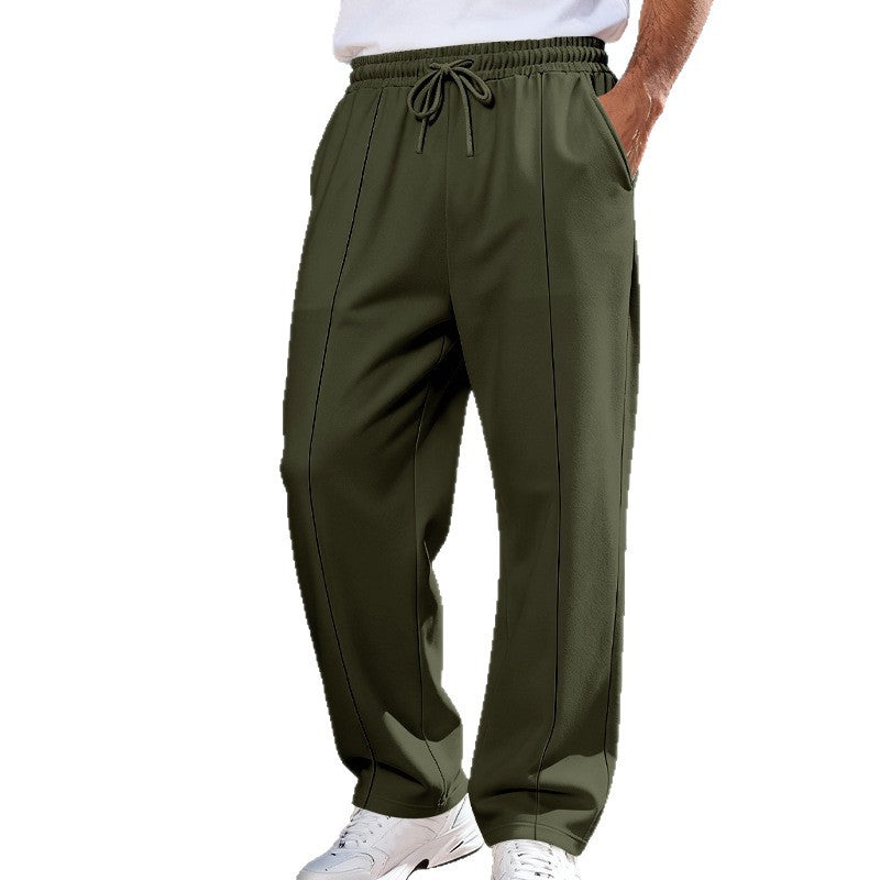 Men’s Straight Leg Jogging Pants Casual Sports Fitness Wear