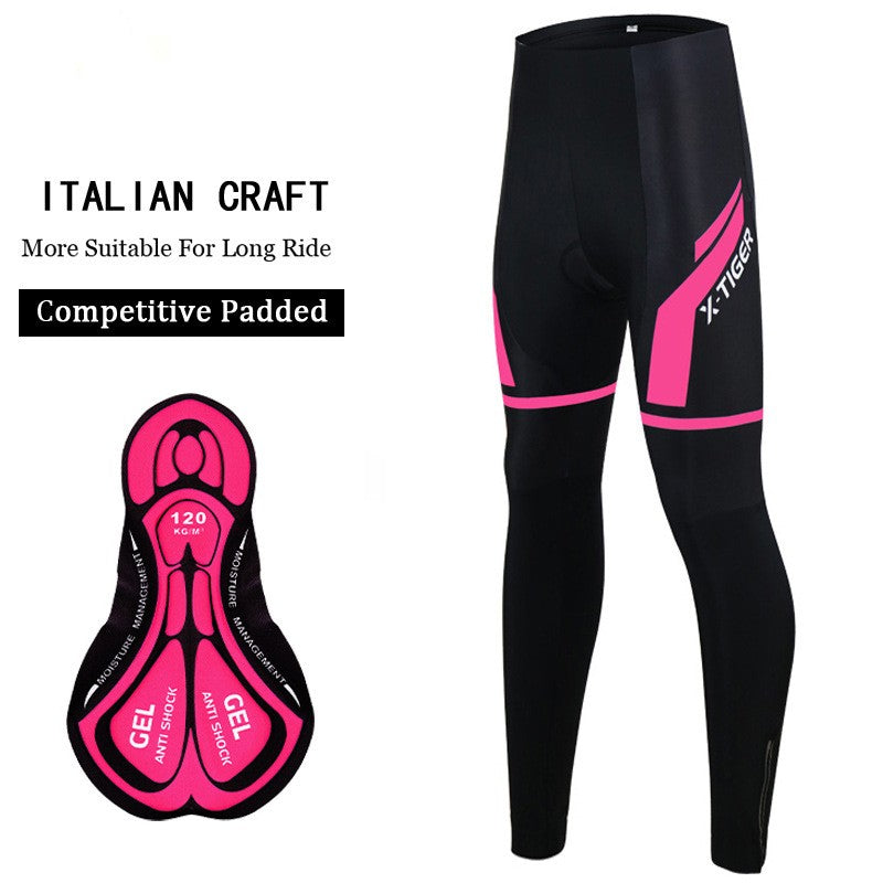 Men’s 5D Gel Cycling Pants  Summer Breathable Fitness Wear