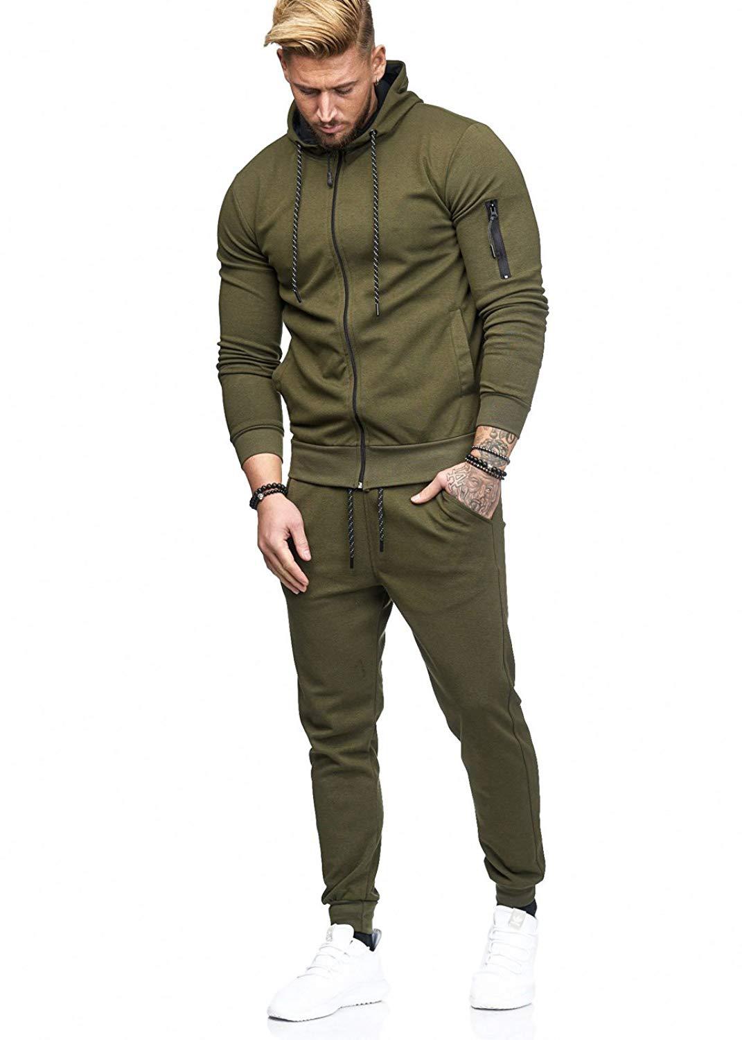 Men’s Fitness Sports Suit  Casual Activewear Gym Outfit Set