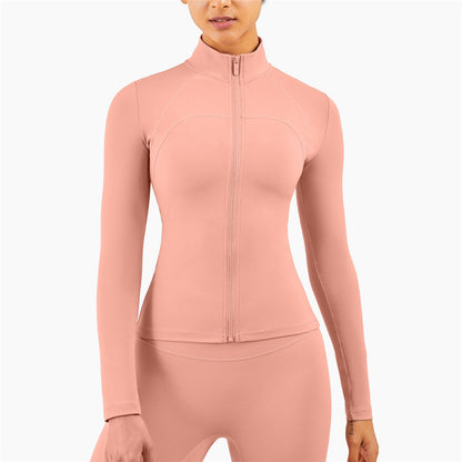 Women’s Slim Fit Running Sports Jacket for Yoga &amp; Fitness