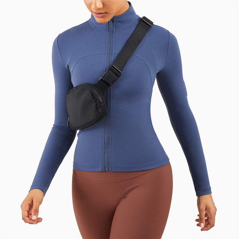 Women’s Slim Fit Running Sports Jacket for Yoga &amp; Fitness