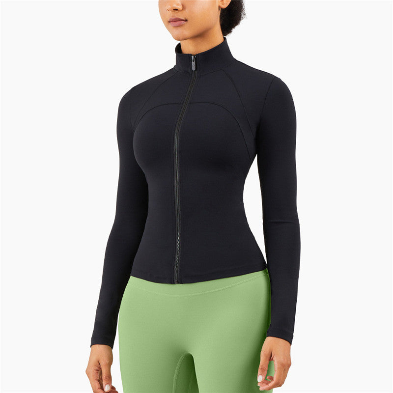 Women’s Slim Fit Running Sports Jacket for Yoga &amp; Fitness