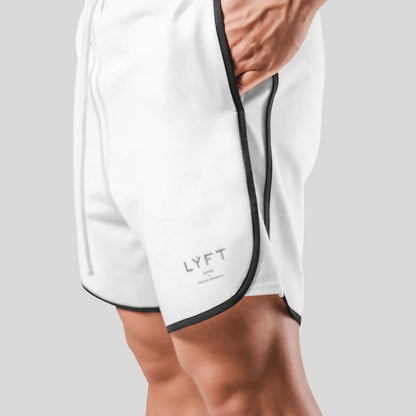 Solid Color Patchwork Jogging Pants