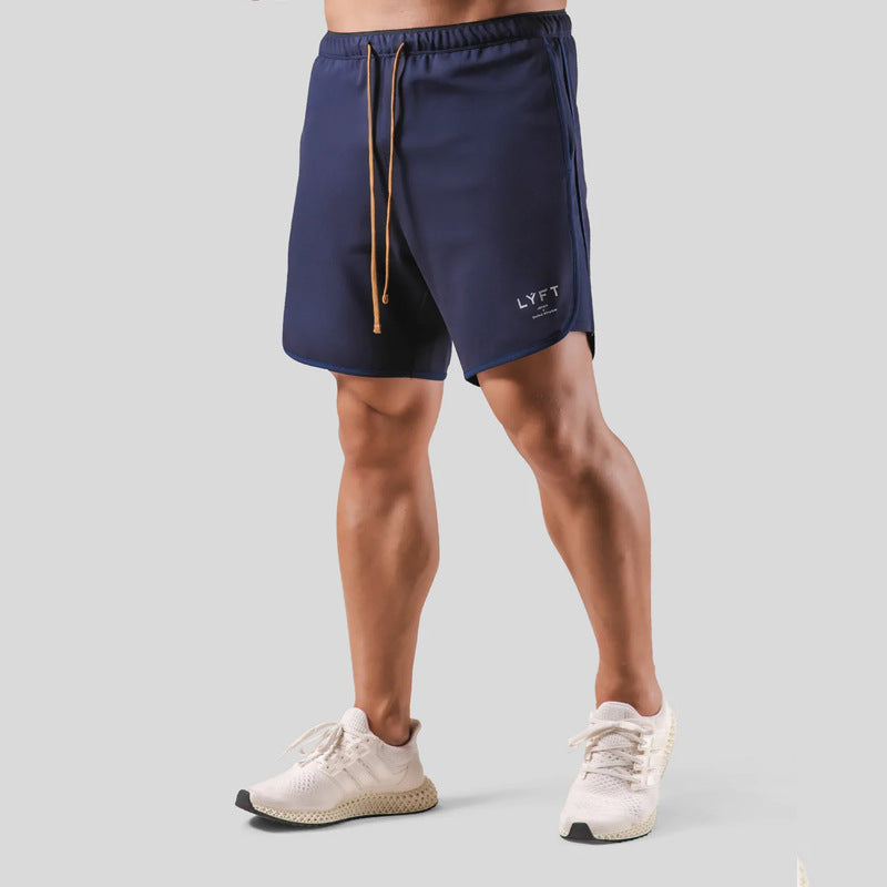 Solid Color Patchwork Jogging Pants