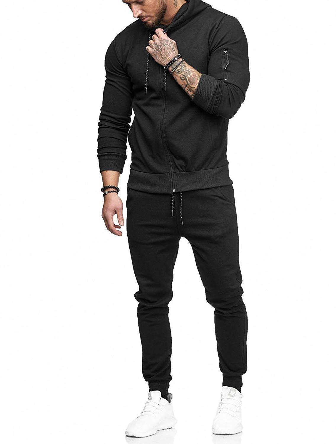 Men’s Fitness Sports Suit  Casual Activewear Gym Outfit Set