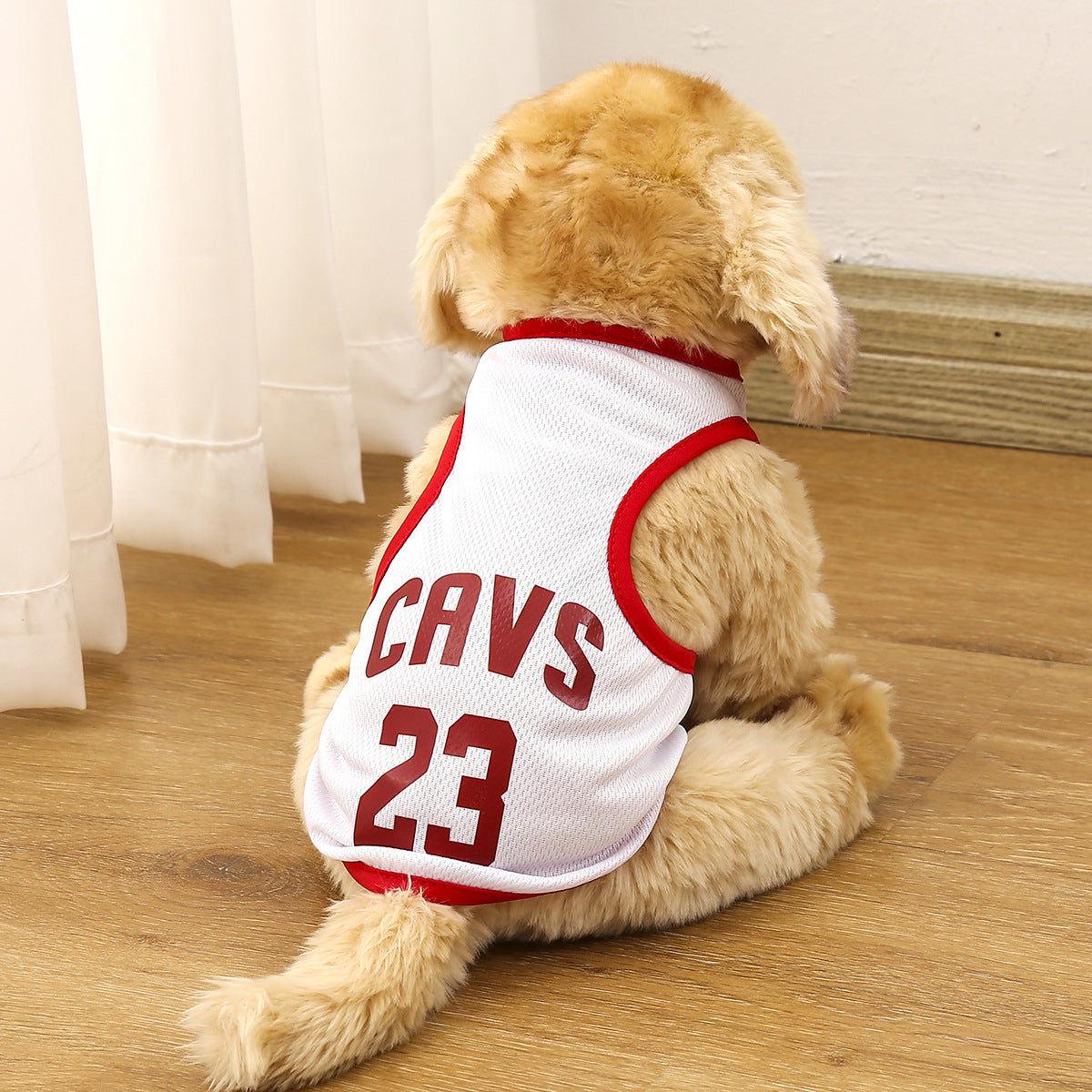 Pet Basketball Sports Vest  Breathable Athletic Wear for Dogs