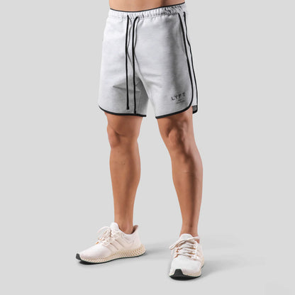 Solid Color Patchwork Jogging Pants
