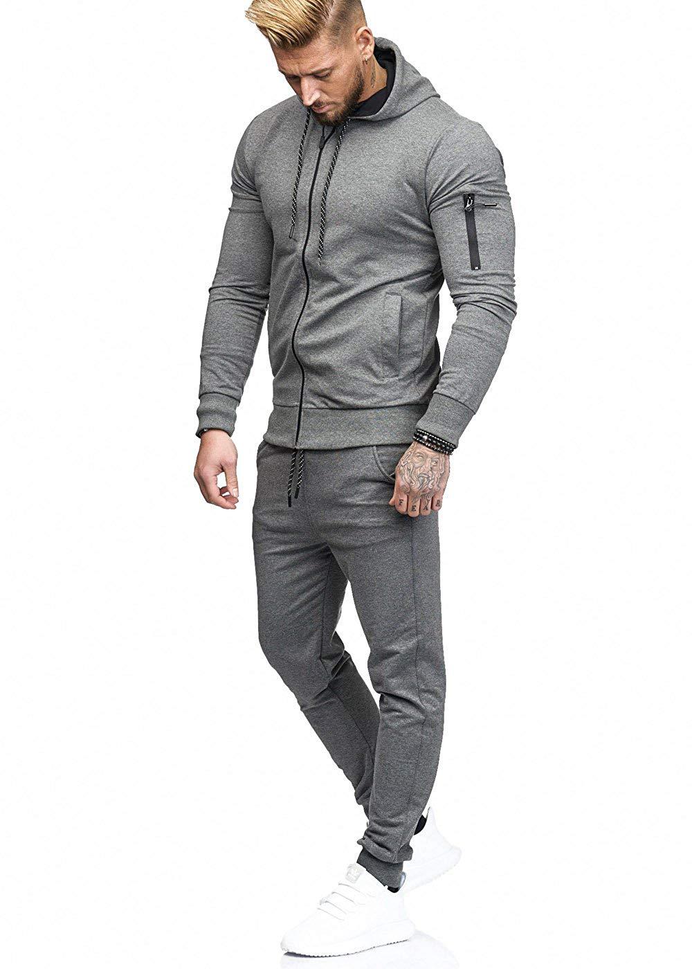 Men’s Fitness Sports Suit  Casual Activewear Gym Outfit Set