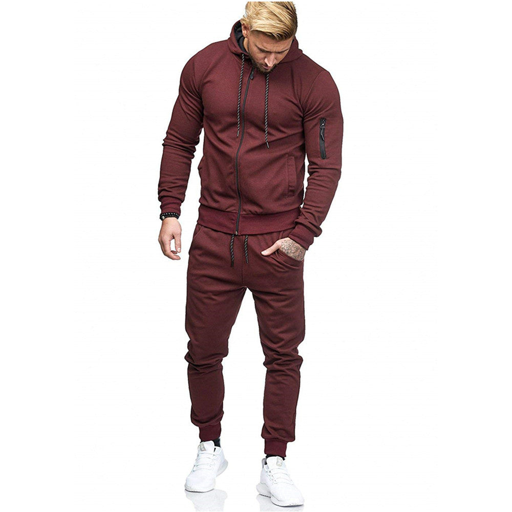 Men’s Fitness Sports Suit  Casual Activewear Gym Outfit Set