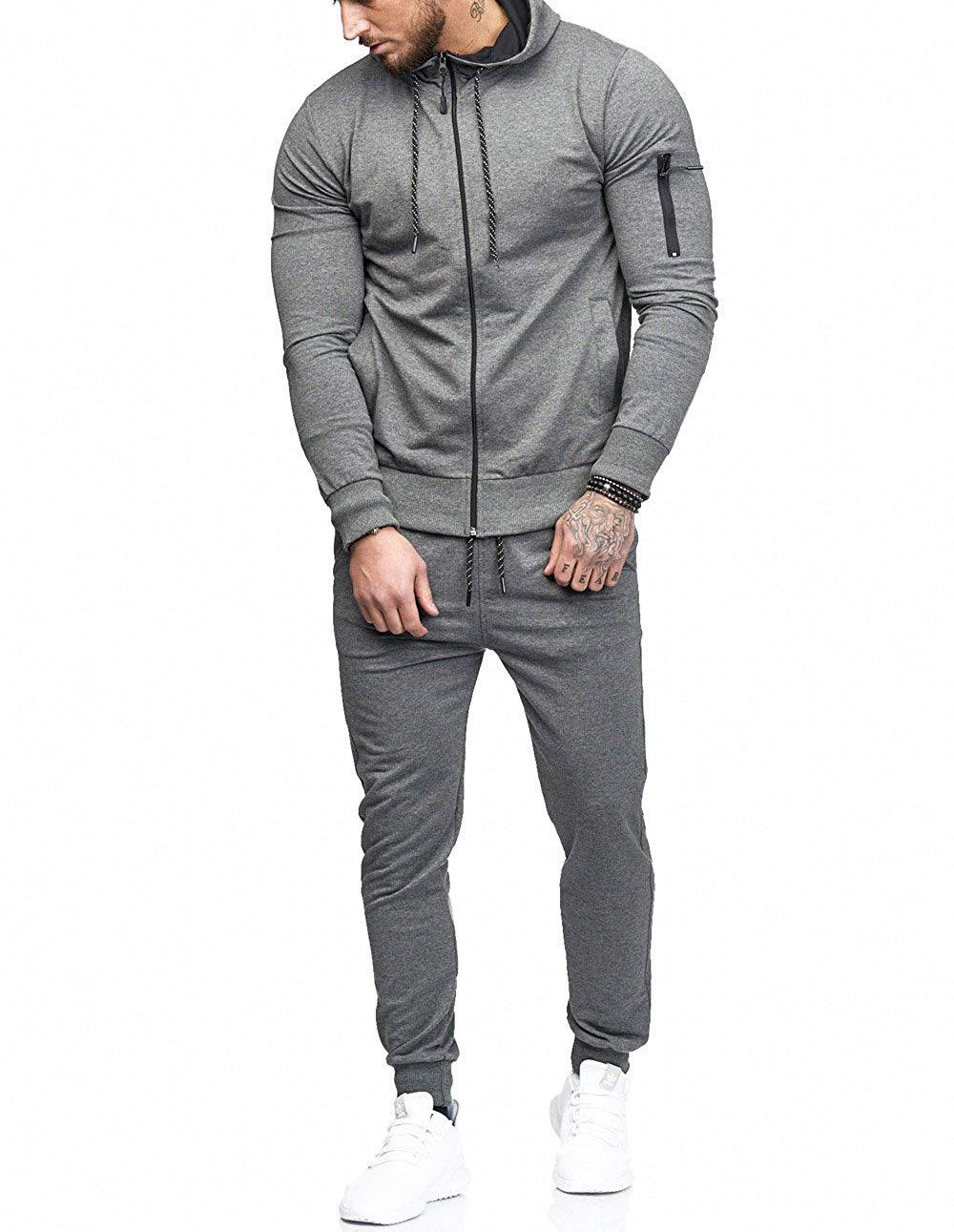 Men’s Fitness Sports Suit  Casual Activewear Gym Outfit Set
