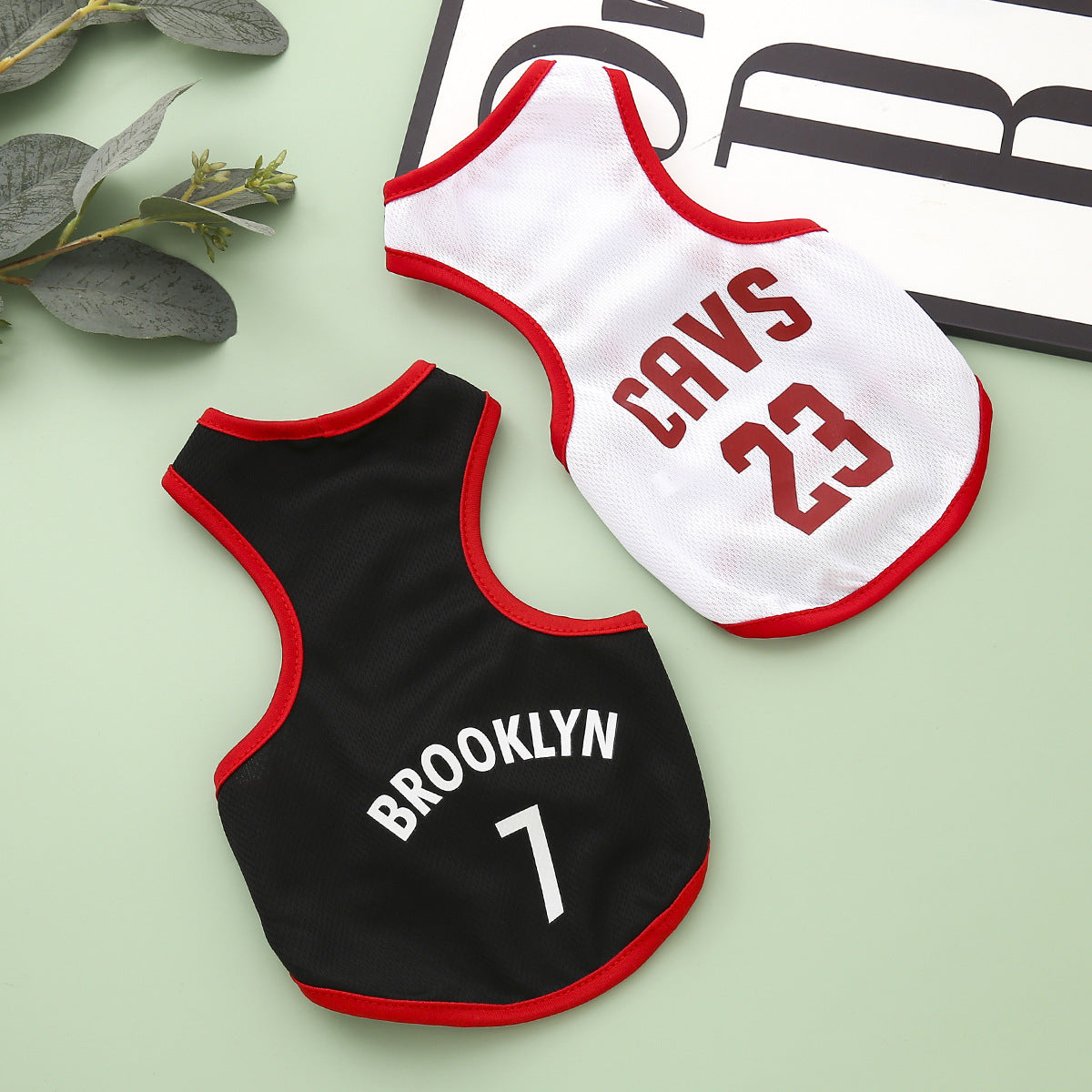 Pet Basketball Sports Vest  Breathable Athletic Wear for Dogs