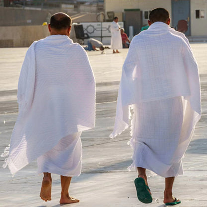 Towel Polyester White Embossed Beach Towel